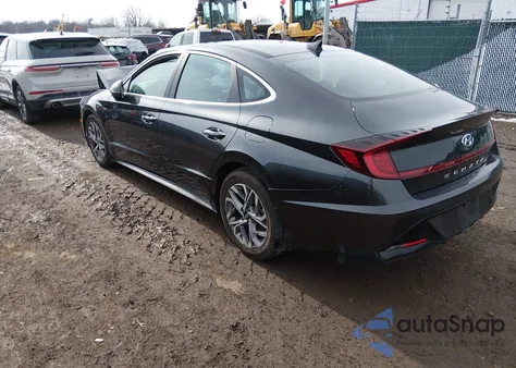 2021 Hyundai Sonata Sel z USA, uszkodzony, nr VIN 5NPEF4JA6MH110143